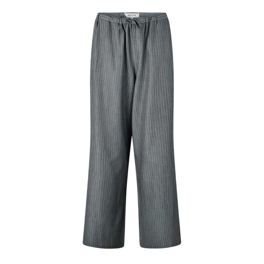 Jack Wills Womens/Ladies Pinstripe Wide Leg Chinos / Folkstone